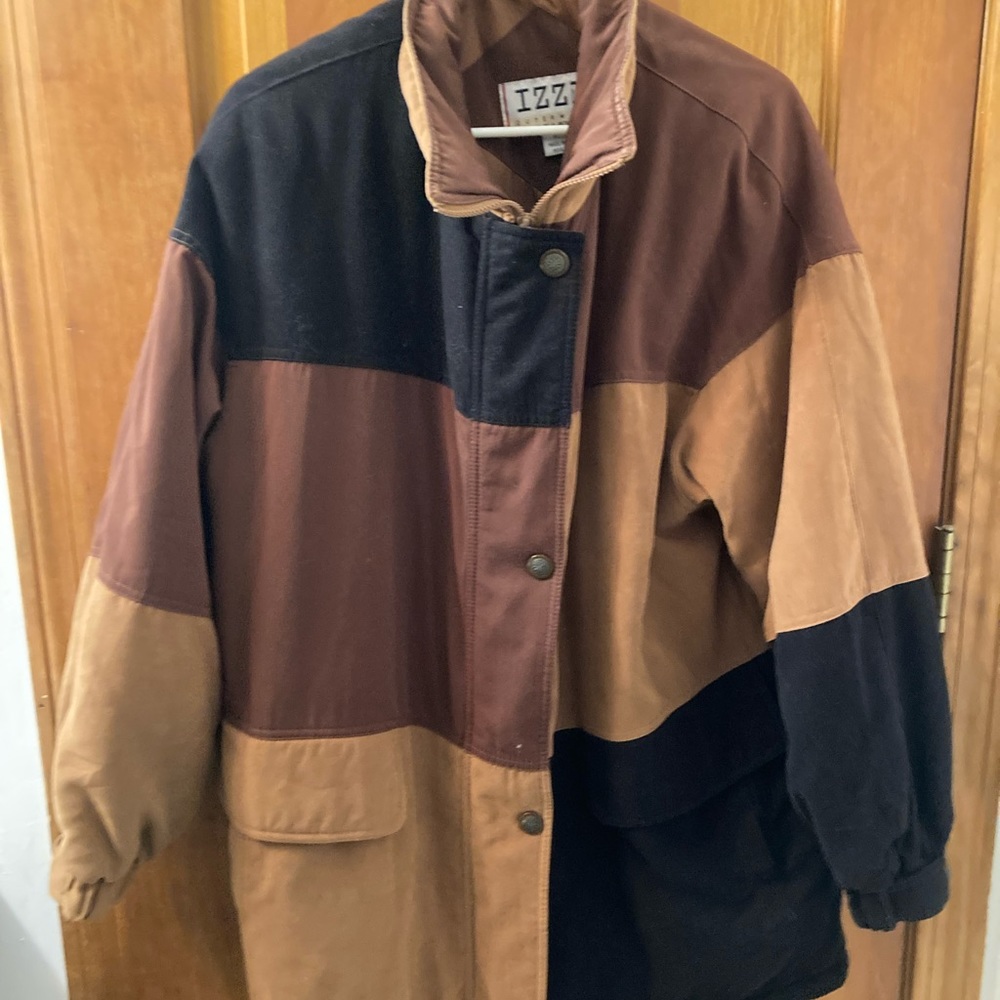 Jacket Multi Colored Medium Izzy Brand - image 2